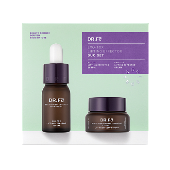 DR.F5 EXO-TOX Дуо Набор Лифтинг крем с бакучиолом МИНИ и Дневной лифтинг-серум с бакучиолом МИНИ
